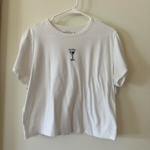 Abercrombie Cropped “Tini Time” Shirt